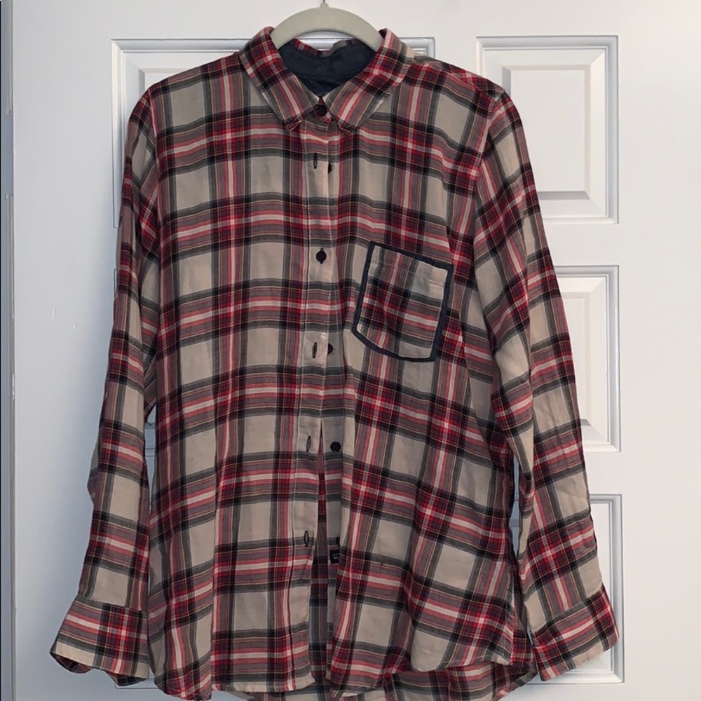 Rails button down